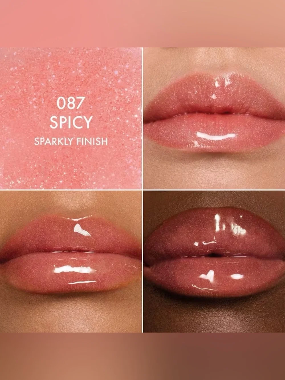 New! Dior Addict Lip Glow Oil sparkling lipgloss - 087 Spicy Soarkly